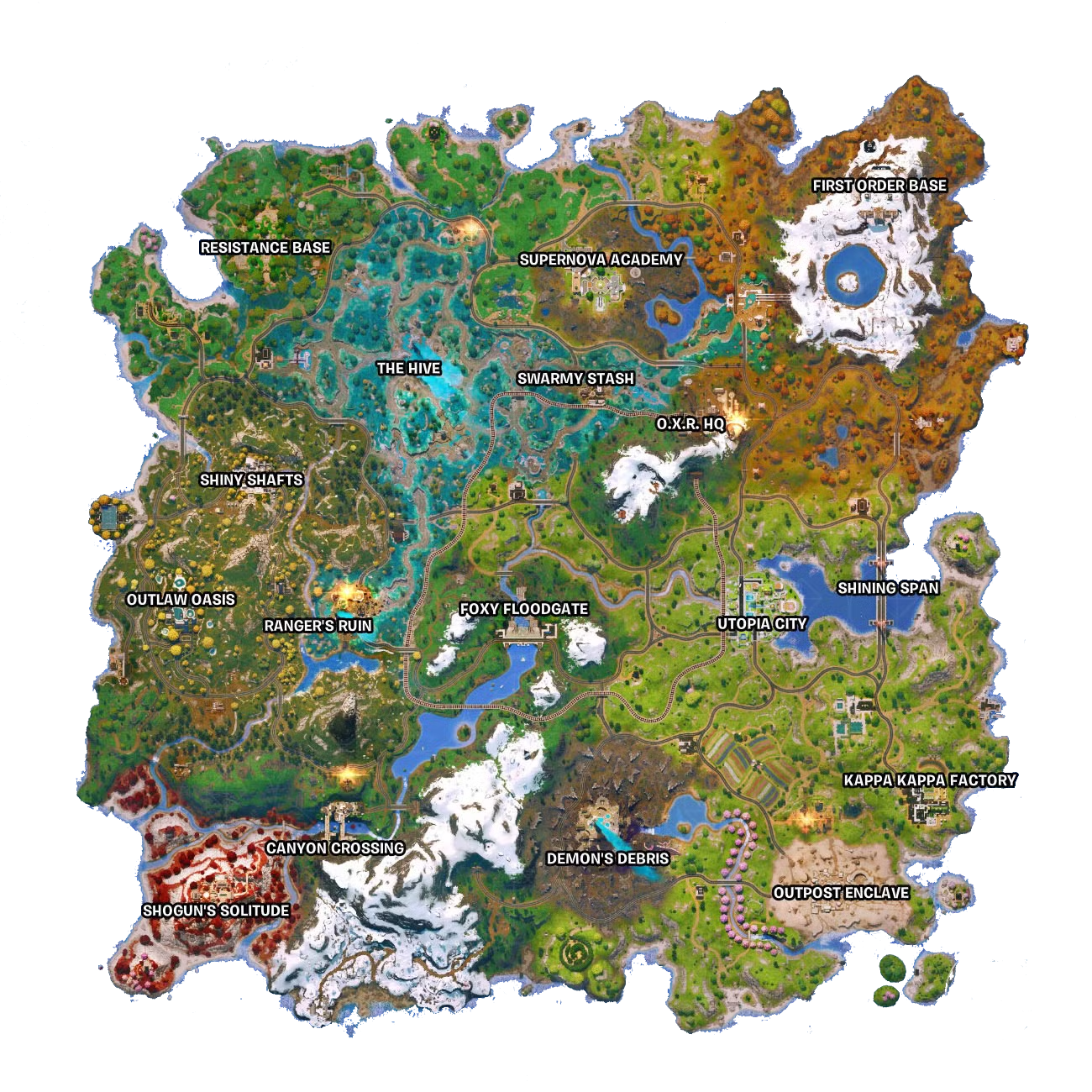 Fortnite Map